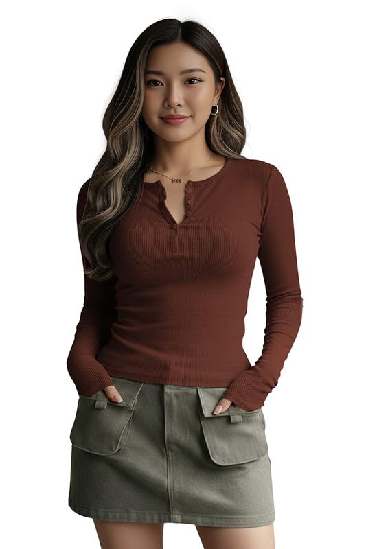 dream beauty fashion women's long sleeve slim fit top/t shirt henley neck casual (top saiyaara 1) dream beauty fashion women's long sleeve slim fit top/t shirt henley neck casual (top saiyaara 1)