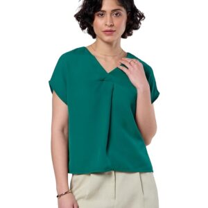 symbol premium women's desk to dinner' relaxed fit crop top (available in plus sizes)